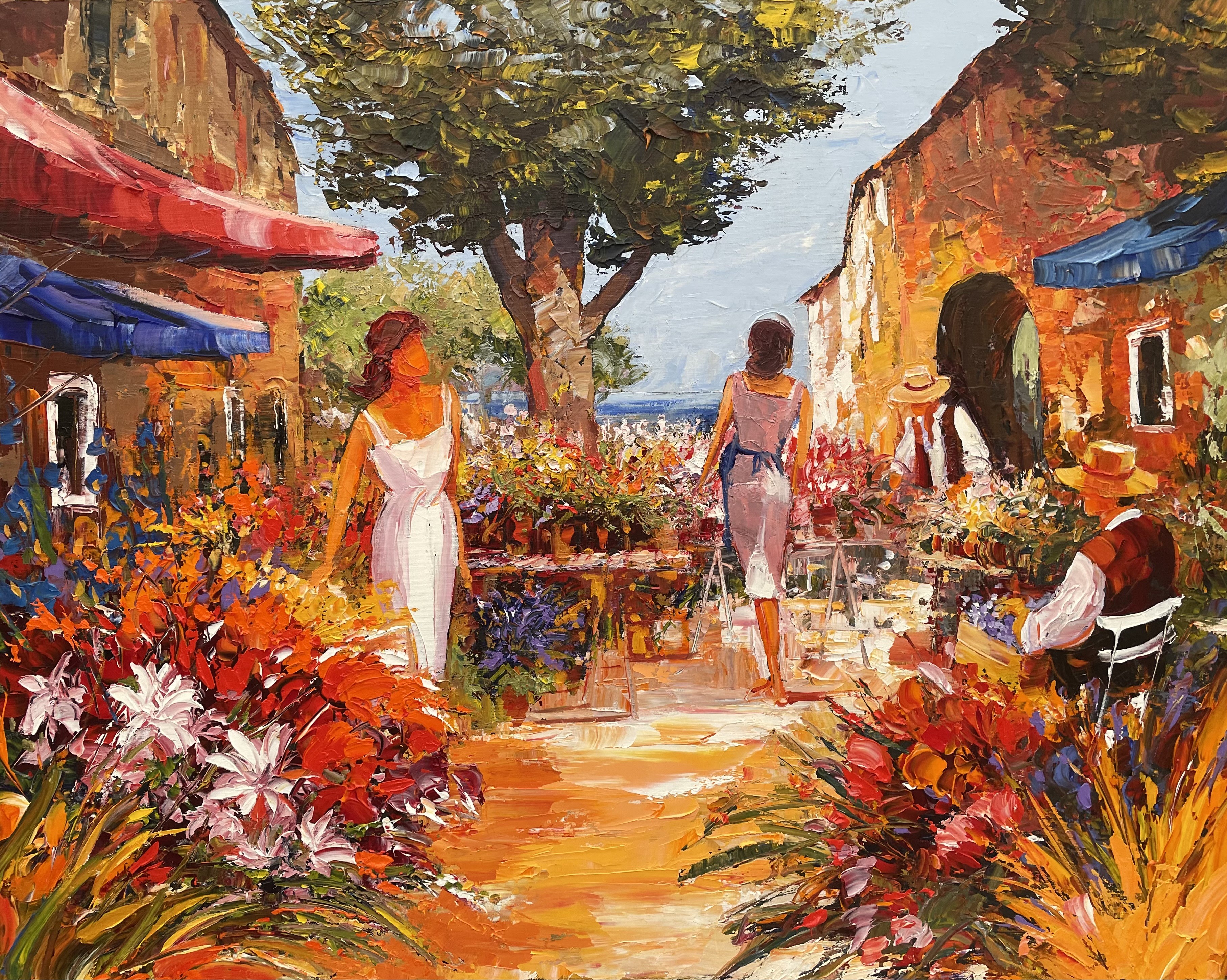 Marché aux fleurs